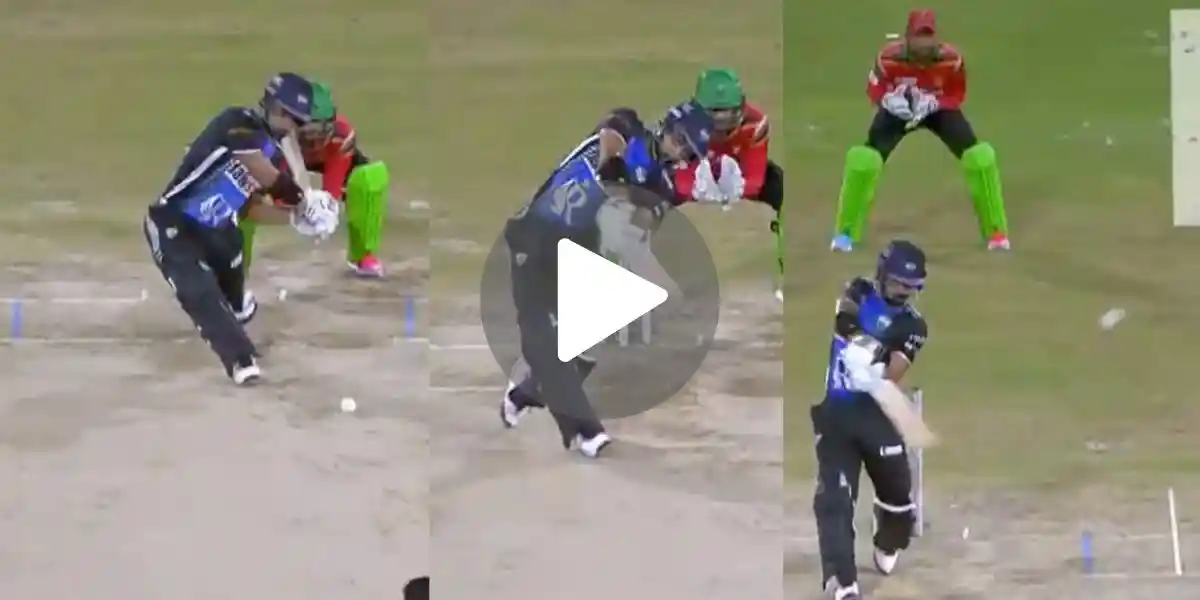 [Watch] Pakistan's Lost Finisher Turns One-Man Army With Power-Hitting Carnage In GSL